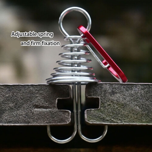 Octopuses Zeltheringe mit Federschnalle Zeltheringe-2 Packung 1