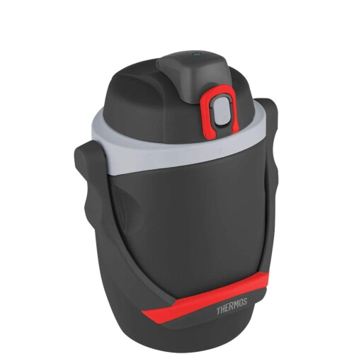 Thermos Thermos 64 Ounce Skumisoleret Hydreringsflaske, Sort