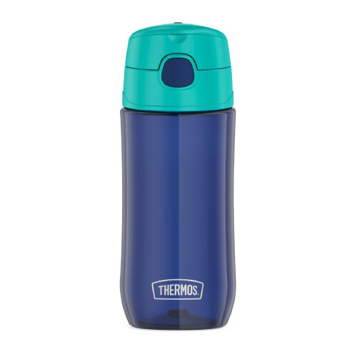 Thermos THERMOS FUNTAINER 16 oz Plastic Hydration Bottle with Spout, Navy