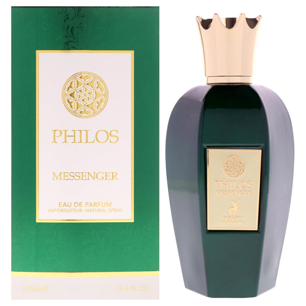 Maison Alhambra Philos Messenger By For Men - 3.4 Oz Edp Spray