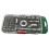Socket Ratchet Wrench Handle 1/4" Drive Steel-Palm thunder 1