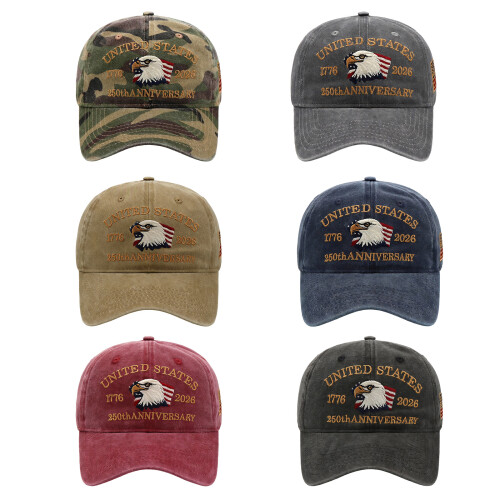 250th Anniversary Baseball Cap Breathable Fabric-Camouflage 1
