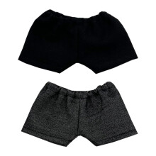 niannyyhouse 10cm 15cm 20cm Pluche Poppenkleding Effen Broeken Jeans voor Knuffelpoppen