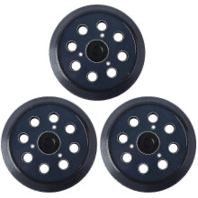 Sanding Pad 125 Mm Compatible with Makita 743081-8 Replacement Bo5010 8 Holes (3 Pieces) - Ri