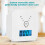 Mini CO Carbon Monoxide Alarm with LCD & 360 Detection, Wall Mount 7