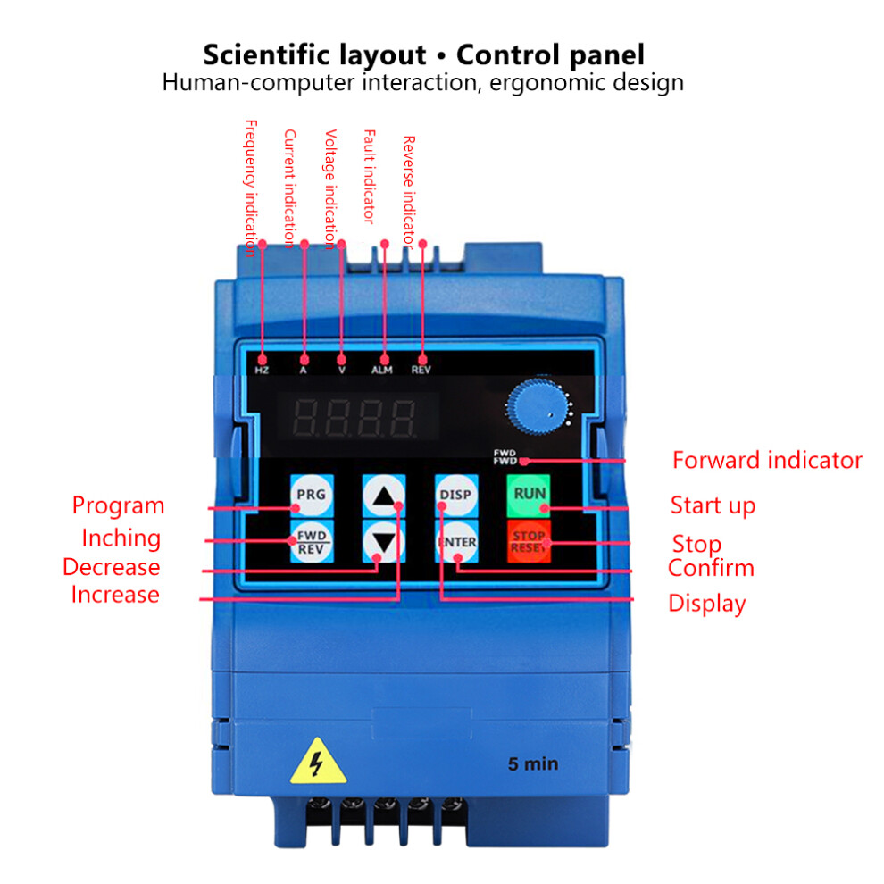380V 9.4A 4.0KW Frequency Inverter