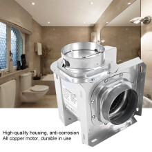 Compact 4in Exhaust Fan 250m³/h 220V