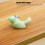 Green 4 Set Bird Ceramic Knobs for Cabinets, 5.5x3.2x3cm 3