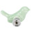 Green 4 Set Bird Ceramic Knobs for Cabinets, 5.5x3.2x3cm 10