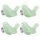 Green 4 Set Bird Ceramic Knobs for Cabinets, 5.5x3.2x3cm 11
