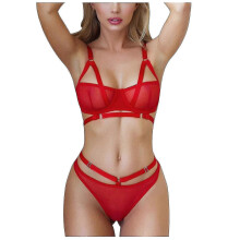 (XL, Red) Ladies Fashion Sexy Lingerie Mesh Sexy Lace Seductive Sexy Lingerie - DD