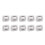 10PCS White Plastic Door Grommet Clips for BMW 3 Series E46 E90 E91 E92 E93 5