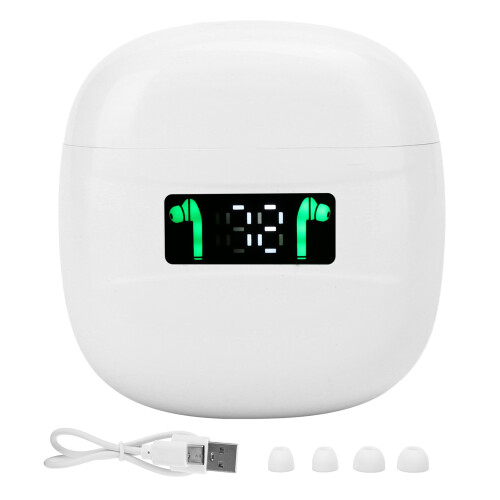 True Wireless J3Pro Earbuds Bluetooth 5.2 with LED Display, 55mAh Battery 1