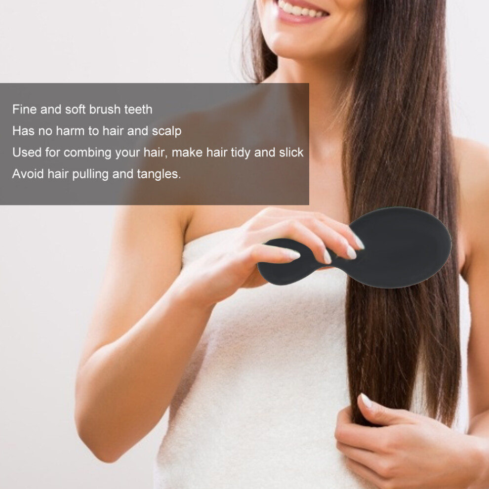 2pcs ABS Anti Static Travel Hairdressing Comb Set Portable Massage Comb