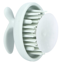 Handheld Hair Scalp Massage Brush Green 9x7.8cm for Hair Cleaning