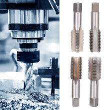 4pcs M30 Alloy Steel Hand Tap Set - Metric Straight Flute Tapping Tools