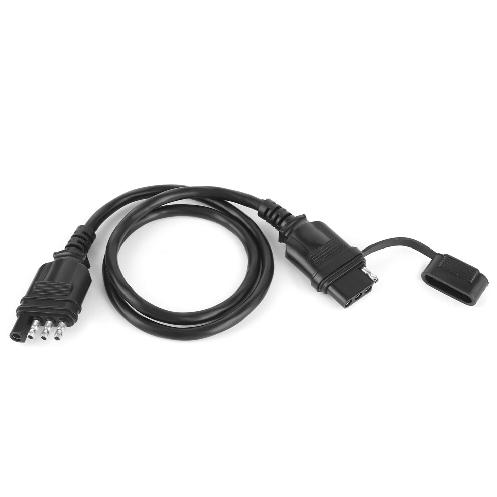 32In Wire Extension For Rv Trailer 4 Pin Flat Connector Male To Female Plug 6911392229129