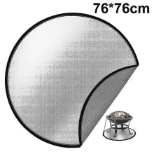 Fire Pit Mat, Round Fireproof Mat for Fireplace,30*30 Inch - RIpj