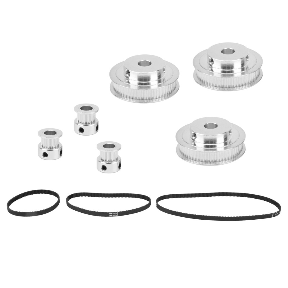 8mm Bore 20/60 Teeth Timing Pulley & Belt Kit