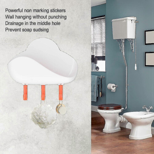 (White) Wall Hook Strong Adhesive Nail Free Wall Hanging Hook Wall Mounted Hook For Bathroom Kitchen Bedroom(white) 2
