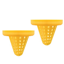 2PCS Floating Fish Feeders Prevents Overfeeding Auto Dispense