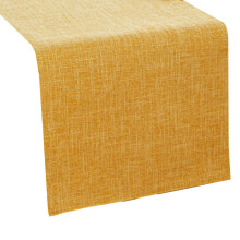 Stainproof Polyester Tablecloth Runner Permanent-No. 13 Golden