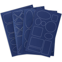 4 Pcs Down Coat Fixing Patches Adhesive Jackets Repair-Tibet