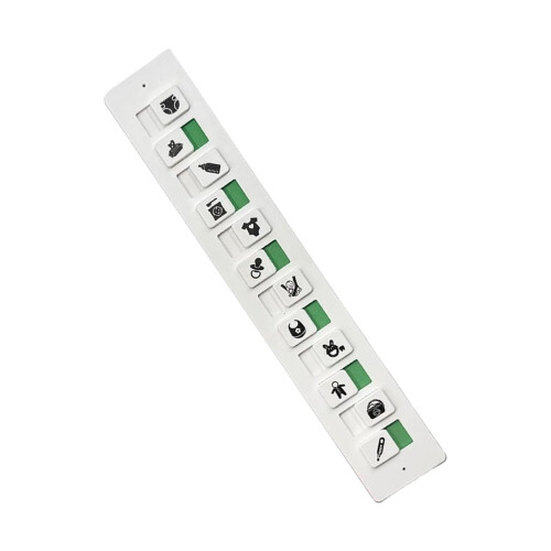 Multiple Purpose Plastic Adjusters Checklist Pack-White