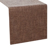 Permanent Against Slip Table Runner Easy To-No. 12 deep coffee