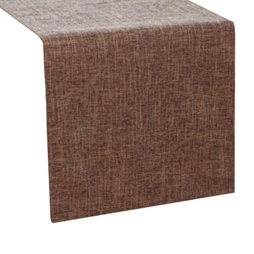 Permanent Against Slip Table Runner Easy To-No. 12 deep coffee