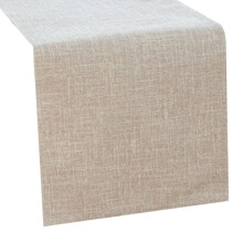 Sumptuousness Textured Table Runner Permanent-No. 1 beige
