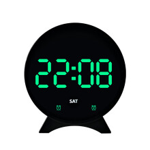 Smooth Digital Clock With Light Transducer Calendar-08