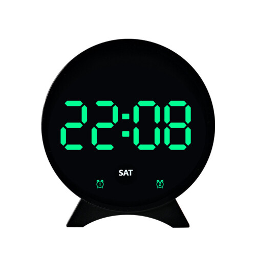 Smooth Digital Clock With Light Transducer Calendar-08