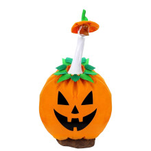 Weatherproof Halloween Waterfowl Lawn Ornaments Set with Pumpkin
