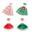Easy Change Polyester Geese Decors 23Inch-EZ001 red and white 3