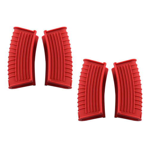 Heat Insulation Silicone Pot Pulls Food Grade Component-Red