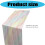 Rainbow Designs Tabletop Decoration Tear-30 275cm Purple 3