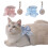 Sparkling Necktie Puss Rope Thin Reflective Safety Guide-Pink S 3