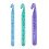Thin Permanent Knitting Needle With-12 blue 15 green 18m 1