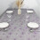 Themed Spiderweb Polyester Tablecloth Halloween-Silver 5