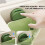 Strong Suction Cup Sink Basket Permanent Plastic Kitchen-Green 7