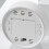 Clear Display Electronic Clock Temperature-White shell orange l 7