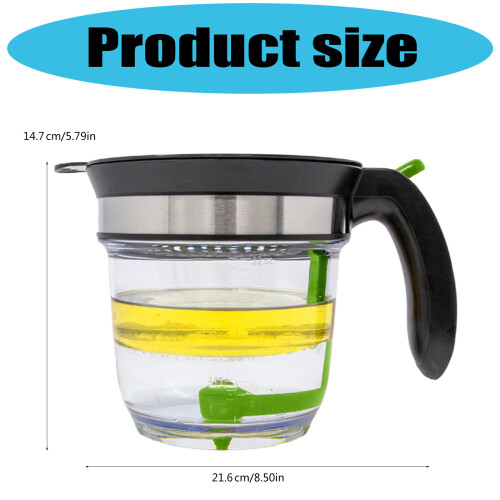 Solid Plastic Lard Screen Tool Rapid Condition Separation-Green 2