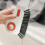 Double Window Cleaner Brush Ergonomic Handle For Outdoor-Orange 7