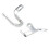 2pcs Multifunctional Overlock Looper Alloy Looper for Sewing Machine Durable 8