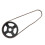 140mm Sprocket and 144 Link 25H Chain for Pocket 9