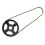 140mm Sprocket and 144 Link 25H Chain for Pocket 10