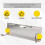 Wheel Alignment Tool,2pcs Alignment Tool Toe Plates,Toe Angle Measurement Tool Plate,with Tape Measures 6