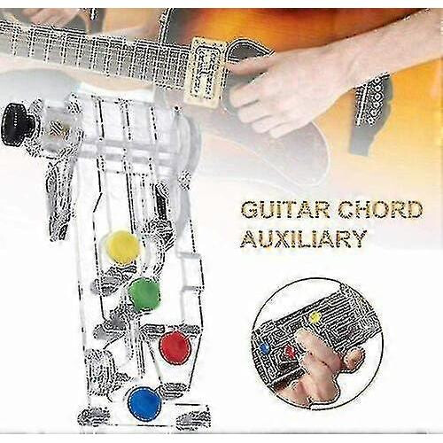 Guitar Teaching Practice Learning System Tool Aid Chord Buddy Lesson Trainer 1
