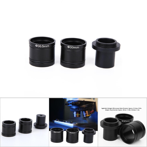 Digital Microscope C Mount Adapter, Metal, 23.2mm D